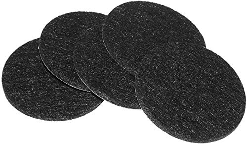DOZYANT High Profile Bell Glides Replacement Chair Feet – 5 Pack, 2.5" Height