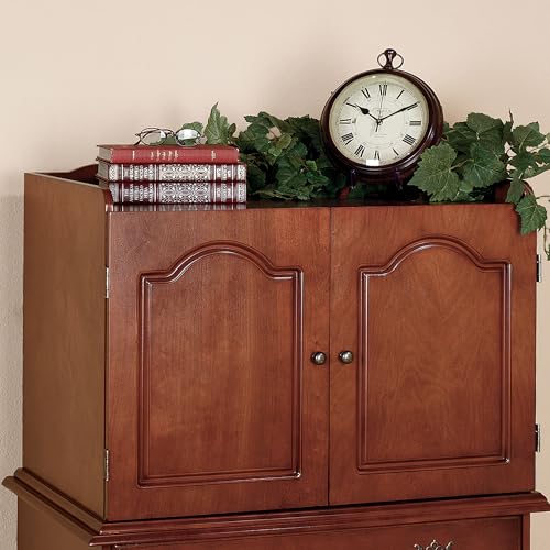 Touch of Class Queen Anne Computer Hutch - Classic Cherry Finish