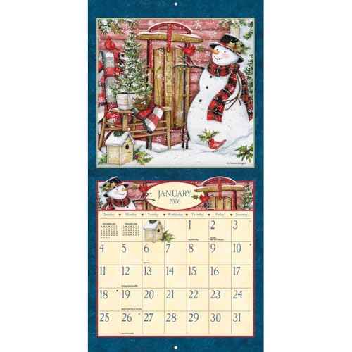 WSBL Comforts Of Home 2026 12X12 Wall Calendar (26997001724)