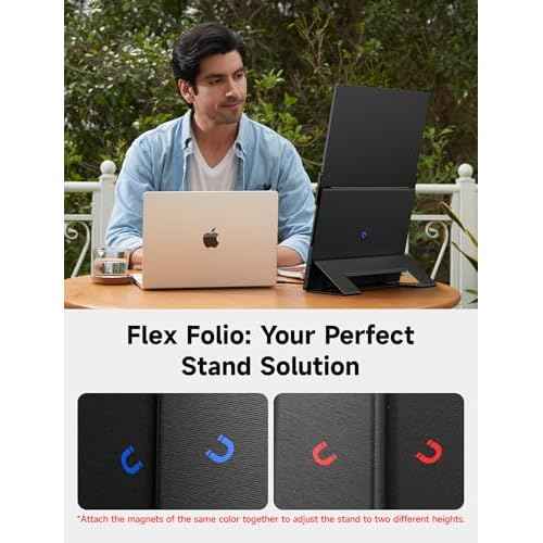 JSAUX Leather Stand for FlipGo 16" Portable Monitor