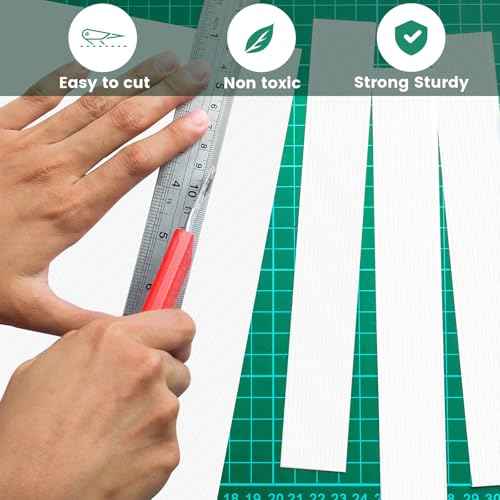 Corrugated Plastic Sheet for Indoor and Outdoor Use - 4 Mm Thick Poster Board, 24x36 Inches - Pack of 2 White Plastic Board Sheets - Waterproof Coroplast Sheets and Lightweight Blank
