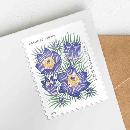Mountain Flora Flower US First Class Forever Postage Stamps Celebrate Beauty Wedding (1 Strip of 10)