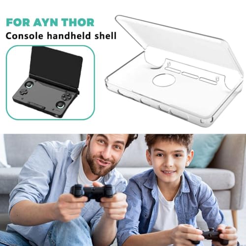 Transparent TPU Protective Case for AYN Thor Dual-Screen Console