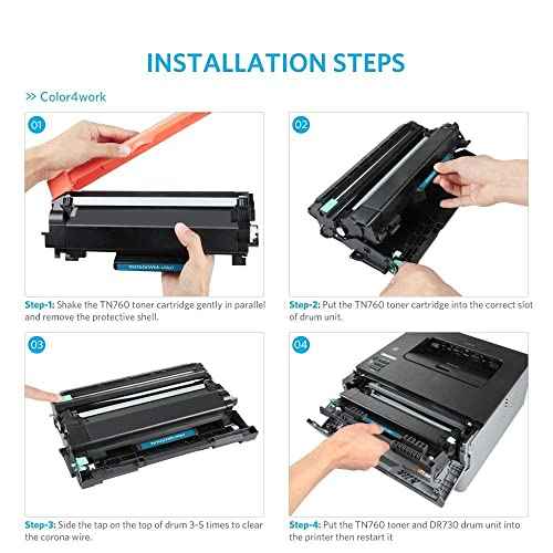 Compatible Drum Unit Brother DR730 DR-730 Imaging Drum 1-Pack, use for Brother HL-L2350DW DCP-L2550DW MFC-L2710DW MFC-L2750DW HL-L2395DW HL-L2390DW HL-L2370DW Printer