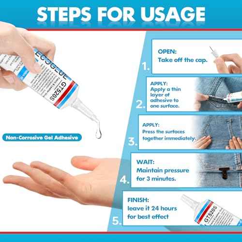 Fabric Glue, 60ml Clear Fabric Glue Permanent Washable for Patches Drying Waterproof Fabric Adhesive Glue for All Fabrics, Clothes, Cotton, Flannel, Denim, Linen, Leather, Polyester, Doll Repair (1)