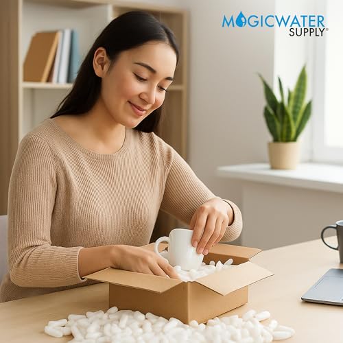 MagicWater Supply Packing Peanuts for Shipping - Bio Tube 1 Cu Ft