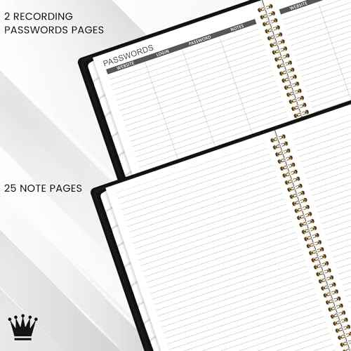 2026 Monthly Planner - 2026 Planner, 12 Monthly Planner/Calendar, Jan. 2026 - Dec. 2026, 8.86" x 11.4", Colorful Tabs, Faux Leather, Pocket, Note Pages, Twin-Wire Binding