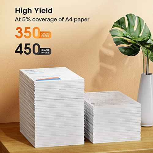 PG-275 XL/CL-276 XL Multi Value Pack Compatible for PIXMA TS3520 TS3522 and TR4720 TR4722 Printers, Remanufactured Replacement PG275/CL276 High Yield Ink Cartridge for Printer