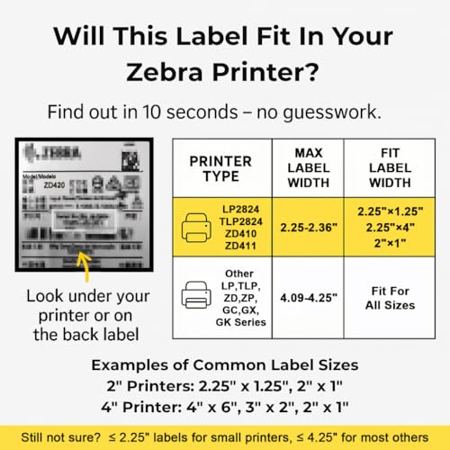 3x1 Direct Thermal Barcode Labels - 12 Rolls 1300 Label/Roll White Perforated Address Labels, 15600 Self Adhesive Thermal Label Compatible with Zebra, Rollo, MUNBYN