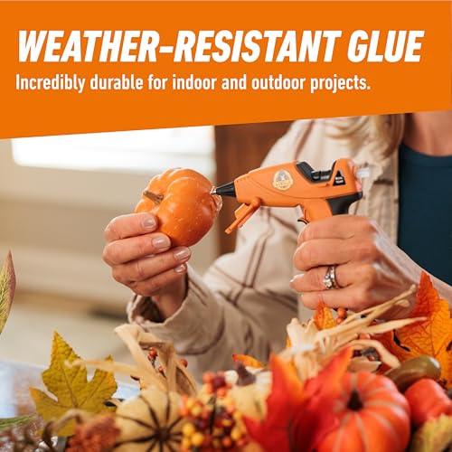 Gorilla Mini Hot Glue Gun Kit with Dual Temp & 30 Sticks - Craft & Repair