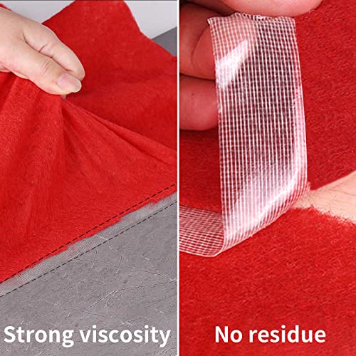 Birllaid Double Sided Fabric Tape Heavy Duty 2in x 33ft / 1in x 33ft