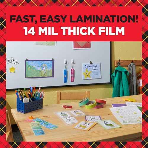 Scotch Self-Seal Laminating Pouches, No Laminator Needed, Letter Size 9.0 in x 11.5 in, 25-Pack