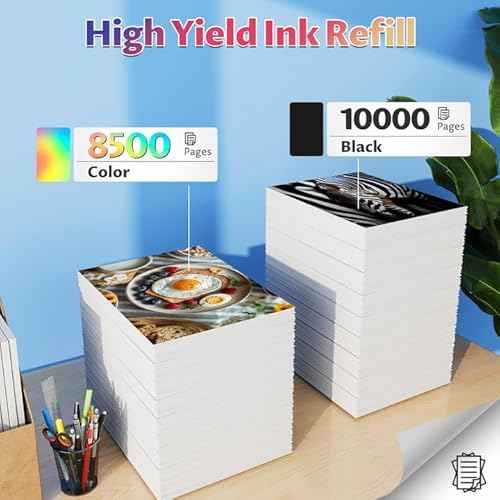 GI-21 Ink Refill Bottles G3270 G3290 G4270 G4280 Ink Refill Compatible with Canon 21 GI-21 GI21 Ink Refill Bottles for Canon MegaTank G3270 G3290 G4270 G4280 G1220 G3260 G2270 G2260 G1230 Printer