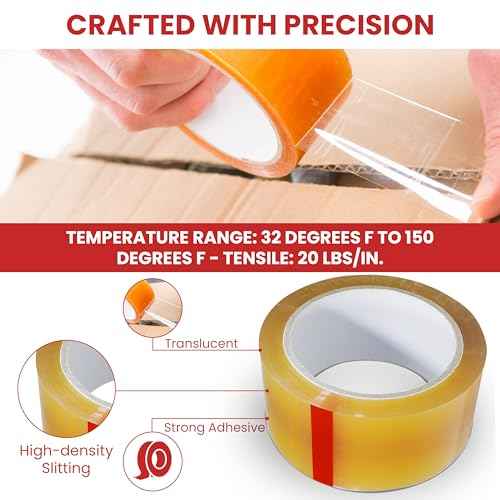 GGR Supplies T.R.U. Cello Eco-Fiendly Biodegradable Cellophane Clear Stationery/Light Duty Packaging Cellulose Sealing Tape: 1 in. (W) x 72 yds. (L) - 3 in. core (Pack of 10)