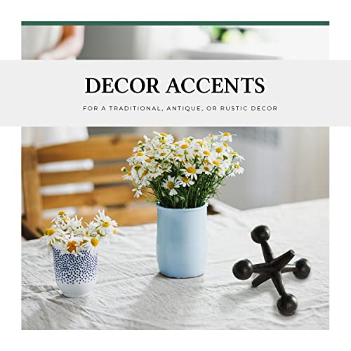 Redwix Black Cast Iron Decorative Door Stopper - Retro Room Accent