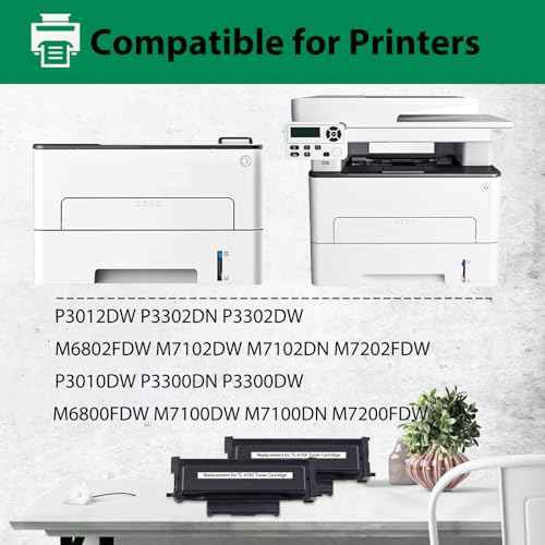 TL-410X Toner Cartridge Compatible for Pantum TL-410X TL410X TL-410H TL-410 for M7102DW M6802FDW P3300DW M7100DW P3302DW P3012DW P3010DW P3300DN P3302DN M6800FDW M7100DN M7102DN (2Pack, 6000 Pages)