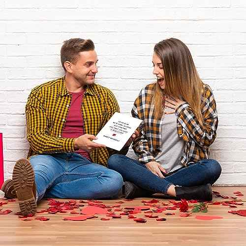 Funny Birthday Card for Husband Wife, Romantic Birthday Card for Boyfriend Girlfriend, Happy Birthday Cards for Him Her, ¡¯We're Going to Grow Old Together and That You Have a Head Start¡¯