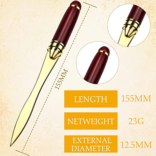 Acootruing Metal Letter Opener for Envelope Paper Package Safe Mail Opening