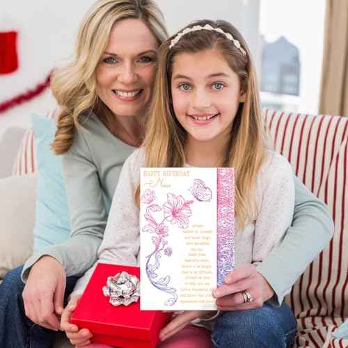 Niece Birthday Card, Unique Birthday Cards for Niece,Adult Gifts from Aunt