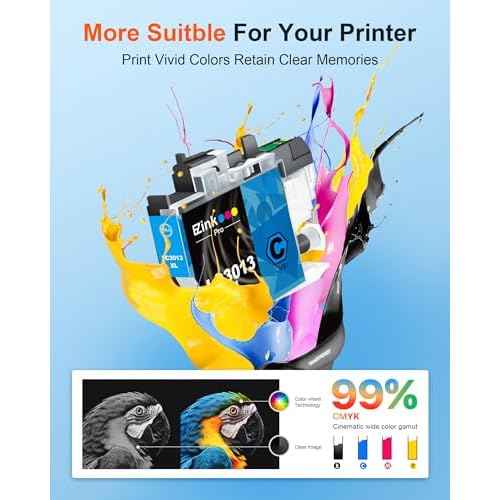 E-Z Ink Pro LC3013 LC3011 Compatible Ink Cartridge Replacement for Brother LC3013XL LC3011 LC-3013 Compatible with MFC-J491DW MFC-J497DW MFC-J895DW MFC-J690DW (2 Black, 1 Cyan, 1 Magenta, 1 Yellow)
