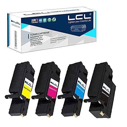 LCL Remanufactured Toner Cartridge Replacement for Xerox Phaser 6022 6020 Workcentre 6027 6025 106R02759 106R02756 106R02757 106R02758 (4-Pack Black Cyan Magenta Yellow)