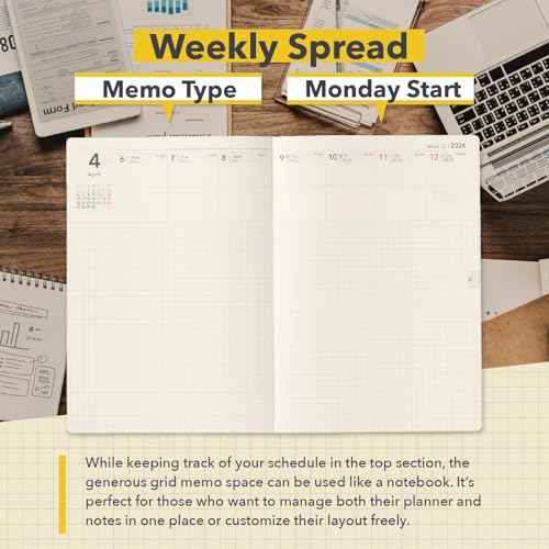 NOLTY Ecri B6 Memo Weekly Planner 2026, Chinese Edition, 2026-5000