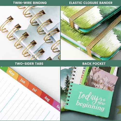 2026 Planner - 2026 Planner Weekly and Monthly, Planner 2026 from Jan.2026-Dec.2026, 6.4" ¡¿ 8.5" Planner with Thick Paper, Strong Twin-Wire Binding