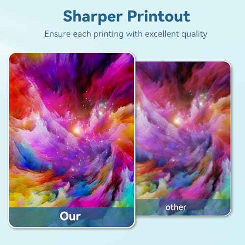 502 Ink Refill Bottles for ET-2850 ET-3850 ET-2760 Replacement for Epson 502 Ink Bottles (5 Pack) ET-3760 ET-4760 ET-4850 ST-4000 ST-2000 ET-3830 ET-3843 ET-2750 ET-3750 Printer (T502-5P)