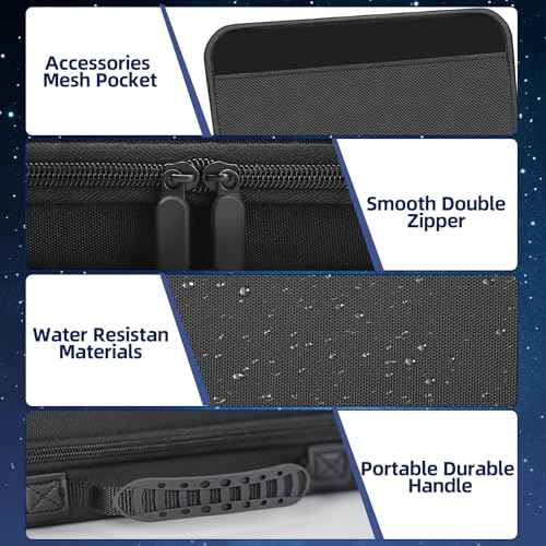 Hard Travel Case for Canon PIXMA TR160 / TR150 / iP110 Wireless Mobile Printer, Printer Storage Bag Organizer with Adjustable Shoulder Strap (Case Only)