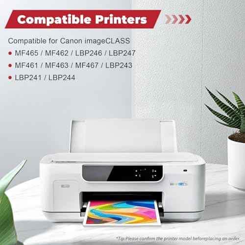 070 Toner Cartridge Compatible for Canon 070 070H Toner MF465dw Cartridge for imageCLASS MF465dw MF462dw LBP246dw LBP247dw Printer High Yield 2,900 Pages 1 Pack