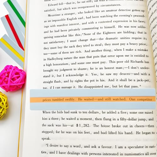20PCS Dyslexia Tools for Kids ? Premium Guided Reading Strips with Finger Pointers, Colorful ADHD Text Overlays, Highlighter Trackers for Early Readers