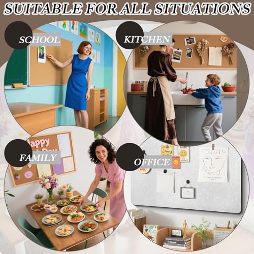 30 Pack Cubicle Clips for Fabric Walls - Office & Workspace Organization