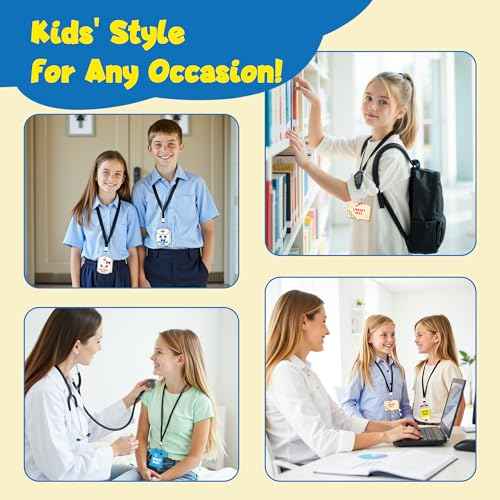 Classroom Hall Passes for Teacher, 6 Pcs Durable Bathroom Pass Lanyards for Students Management, School Supplies for Restroom Library Office and Nurse