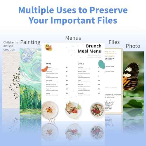 Thermal Laminating Pouches, FungLam Clear Laminating Sheets, 3 Mil Thickness Thermal Laminating Sheets, 9¡¿11.5 Inch Laminator Sheets for Laminators, Clear Plastic Letter Size Sheets, 500 Pack.