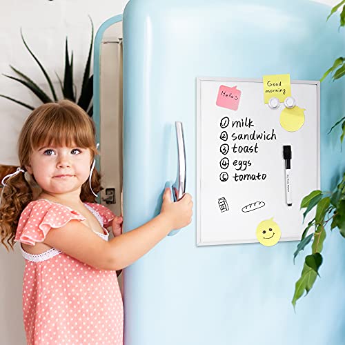 Amazon Basics 11x14 Magnetic Dry Erase Whiteboard with Aluminum Frame and Marker