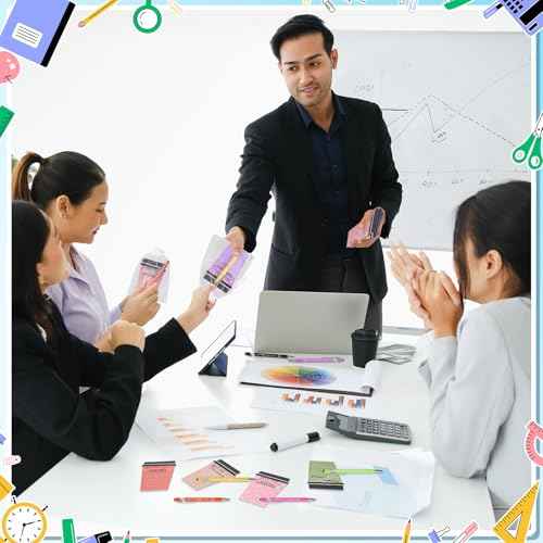 36 Set Employee Appreciation Gifts Bulk Team - 36Pack Coffee Cup Notepad+36 Ballpoint Pens+ 36 Drawstring Gift Bags, Bulk Gifts for Coworkers/Staffs/Teachers/Christmas