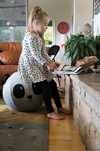 Vivora Niko 18 In. Anti-Burst Spherical Active Sitting Ball Chair - Panda Bear