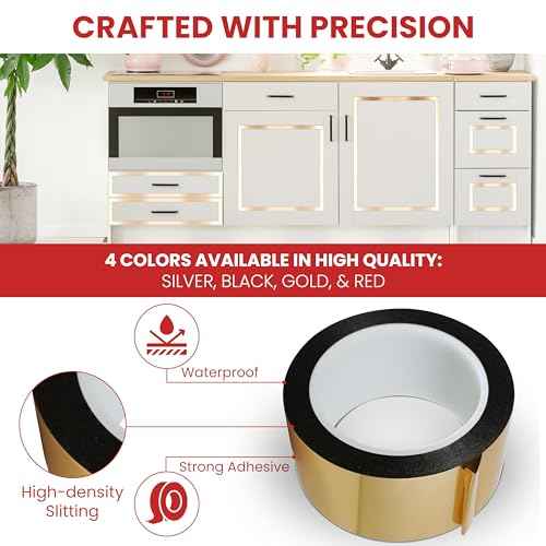 GGR SUPPLIES T.R.U. MMYP-1 Mylar Metalized Polyester Film Tape with Acrylic Adhesive. Multiple Colors Available. 72 Yards. (Silver, 4 in.)