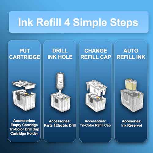 PG-275XL/CL-276XL Compatible for Canon Ink 275 and 276 PG-275XL CL-276XL for Canon 275 and 276 Ink Cartridges for Canon PIXMA TS3500 TS3520 TS3522 TS3720 TS3722 TR4700 TR4720 TR4722 Printer