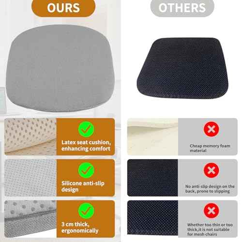 Seat Cushion for Herman Miller Aeron Chair Office Home Computer Chair Seat Pad Soft and Comfortable Seat Mat£¨Fit A/B/C Size £©