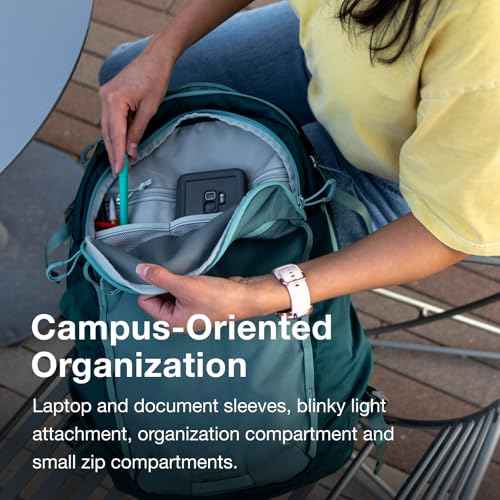 Osprey Axis Laptop Backpack ? Sleek Everyday Pack with Laptop Sleeve, Water Bottle Pockets & Compression Straps