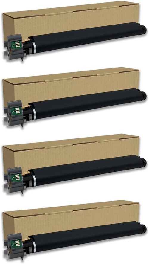 Professor Color Re-Coded Drum Cartridge | High-Yield 500,000 Pages for Xerox WorkCentre & Altalink Series - 4 Pack