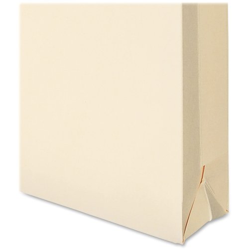Smead File Jacket, Reinforced Straight-Cut Tab, 1-1/2" Expansion, Legal Size, Manila, 50 per Box (76540) (Pack of 1)