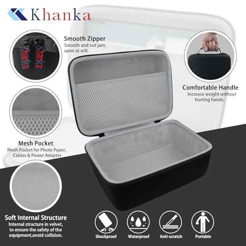 khanka Case Compatible with M100 M200 Liene 4x6'' Photo Printer, Wi-Fi Picture Printer,Case Only