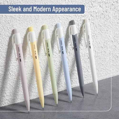 Mr. Pen- 0.5mm Mechanical Pencil Set, 6 Pack, Macaron Pastel, Cute Mechanical Pencils 0.5mm, Lead Pencils 0.5, Christmas Gift