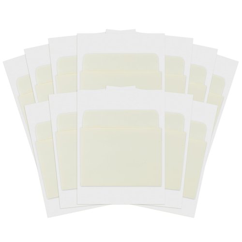 Hygloss Products Manila Library Pockets – Self-Adhesive Pocket Envelopes Made in the USA – 3 x 3.5 Inches, 500 Pack