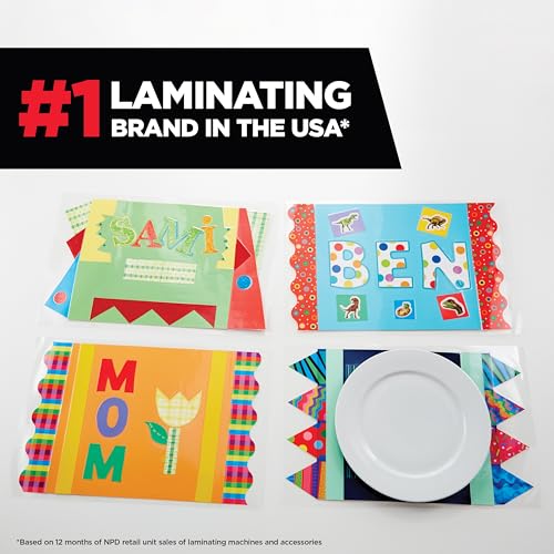 Scotch Self-Seal Laminating Pouches Letter Size 9 x 11.5 inches, 25 Pack