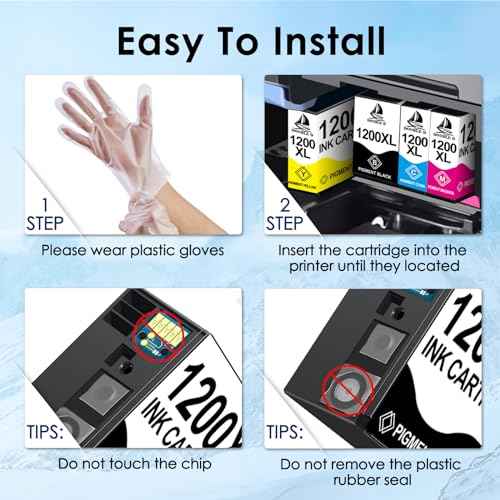 DOUBLE D Maxify 1200 Ink Cartridges Compatible for Canon PGI-1200XL PGI 1200 XL Pigment, High Yield Work with Maxify MB2720 MB2050 MB2350 MB2320 MB2020 MB2120 (4BK,2C,2M,2Y) 10 Pack