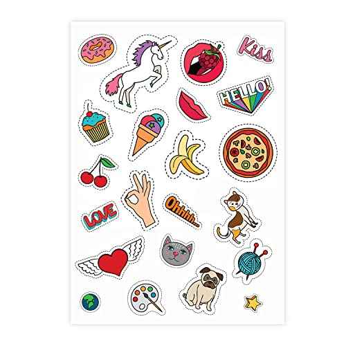 8.5" x 11" Full Sheet Label Sticker Paper for Laser & Inkjet Printers[600 Sheets,600 Labels]
