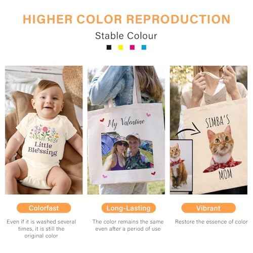 Sublimation Ink 440ML Autofill Bottles Refill for ET-2800 ET2400 ET-15000 ET-2803 ET-2850 ET2720 ET2760 ET2750 ET4800 etc.High-Yield Inkjet Printers Heat Press Transfer on Mugs